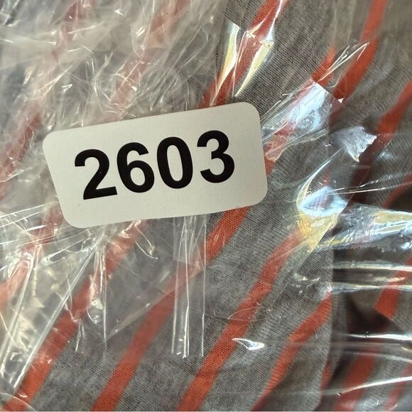 Bongo Men's Pink and Gray Striped Tee - Picture 4 of 4